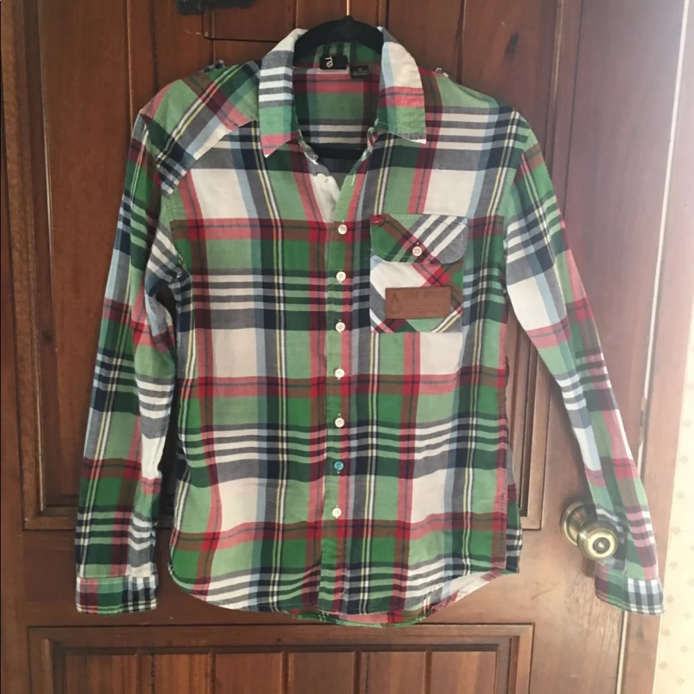 Plaid top